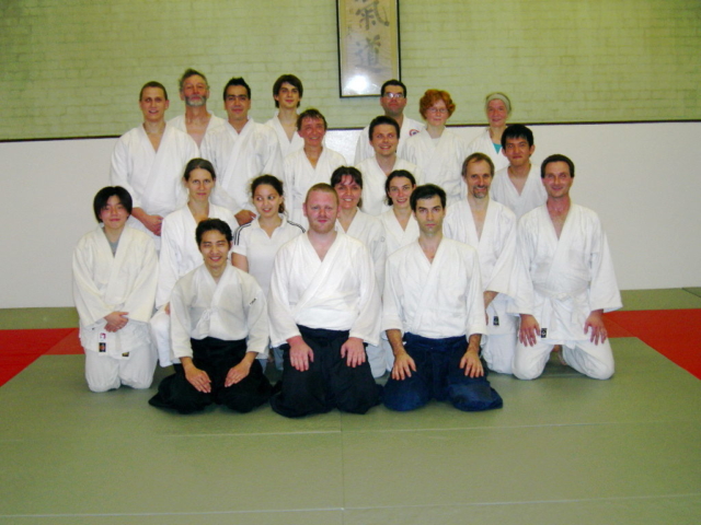 Oxford Aikikai group photo - Oct 2005